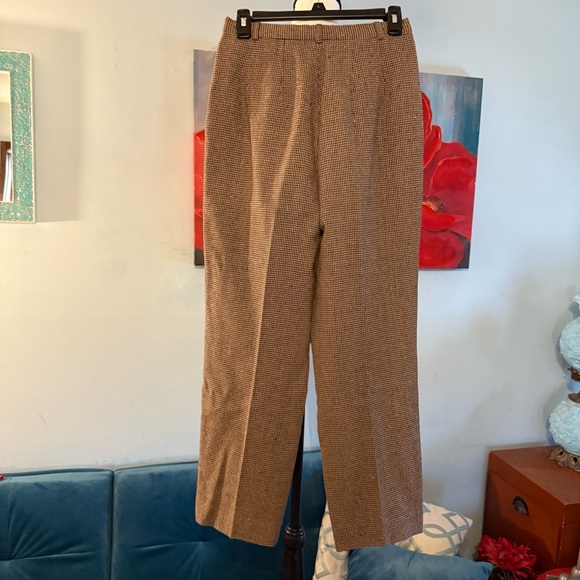 Pendleton Vintage Women's Dress Pants  100% Virgin Wool Size 6 Made In USA - Picture 2 of 9